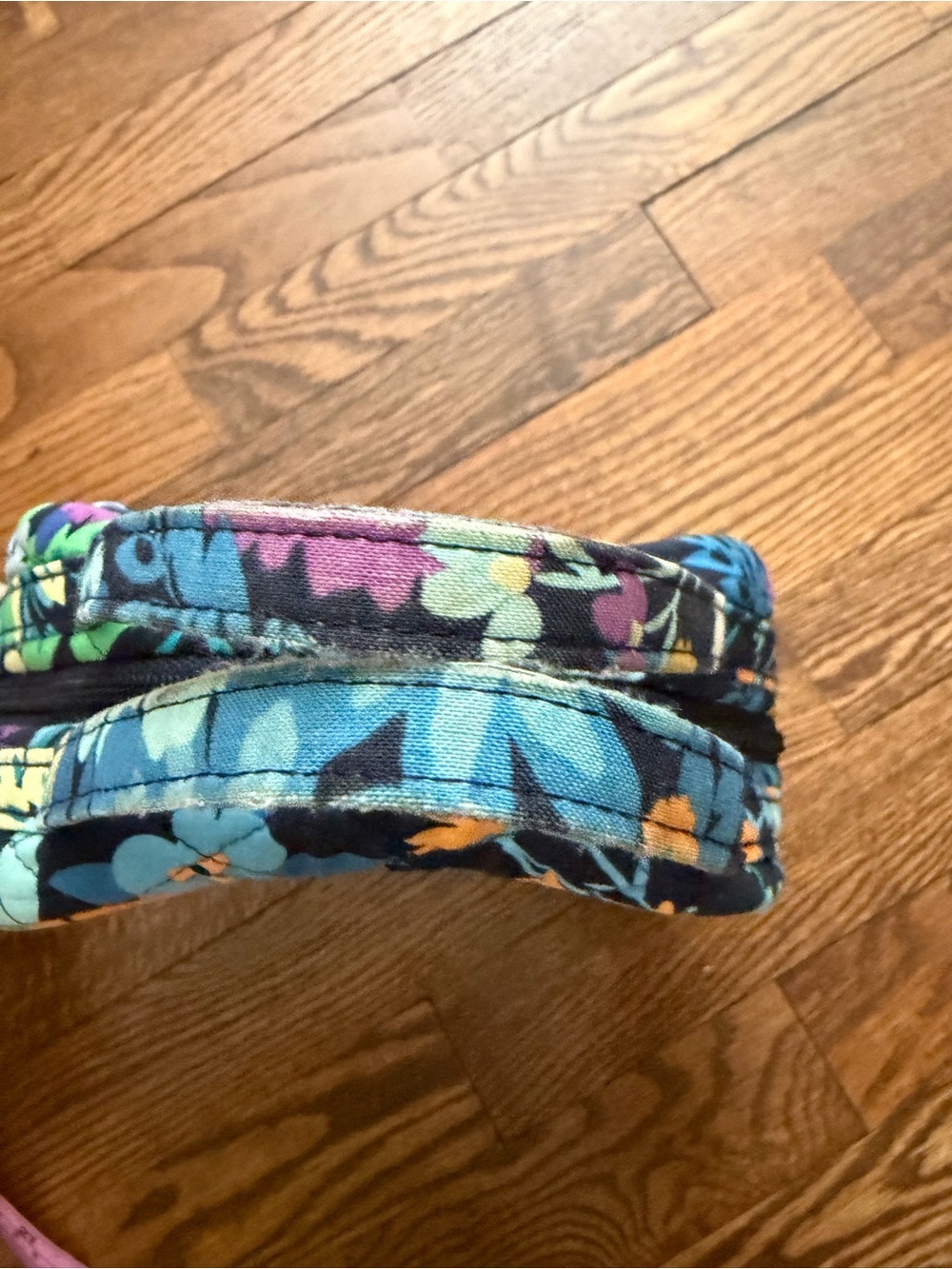 Vera Bradley Midnight Blues Floral Insulated Lunch Cooler Bag Quilted - Picture 5 of 15